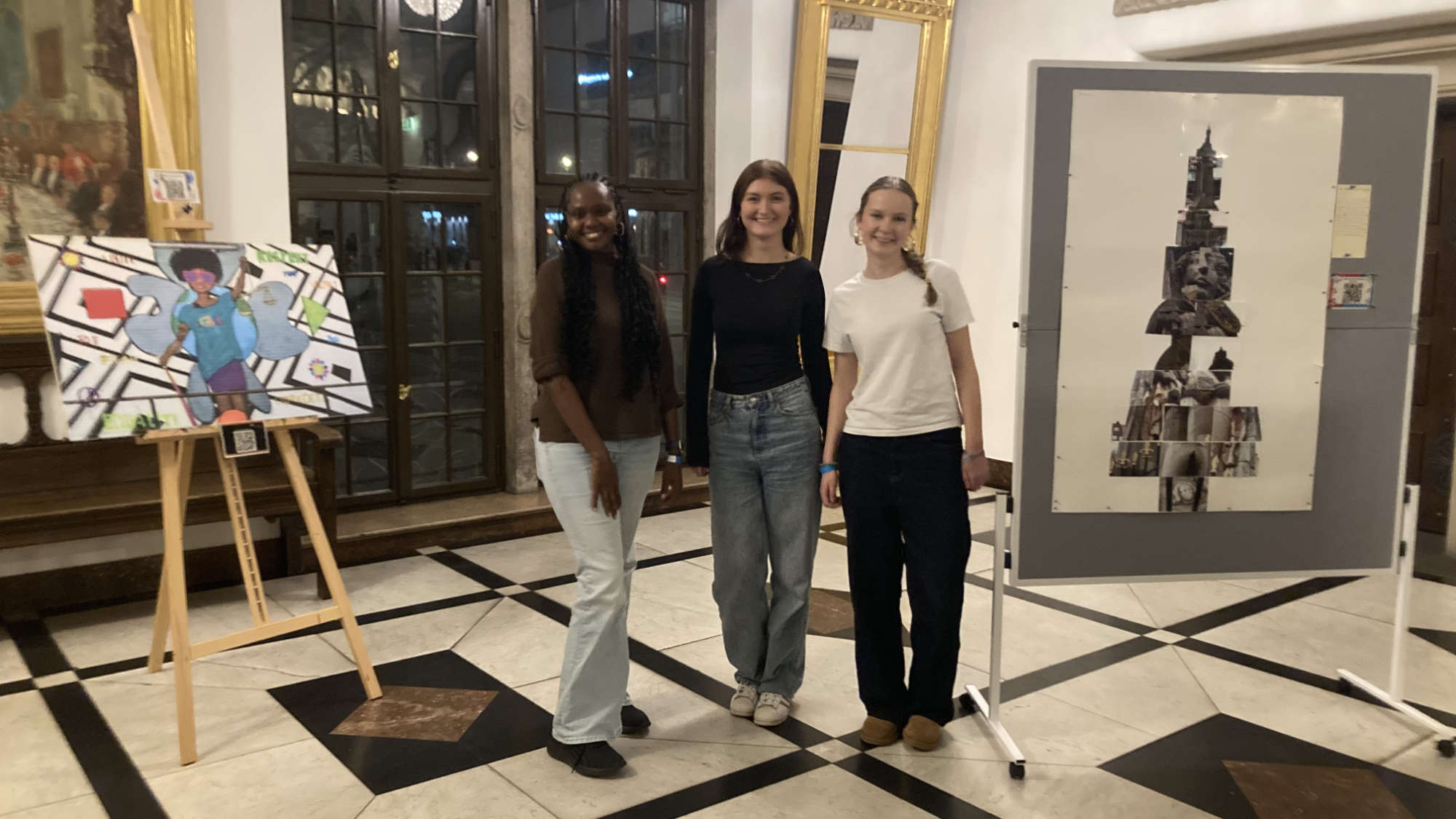 Sharon, Alma und Lina 